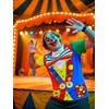 Funny World Men's Clown Costume T-Shirts, X-Large, Multicoloured