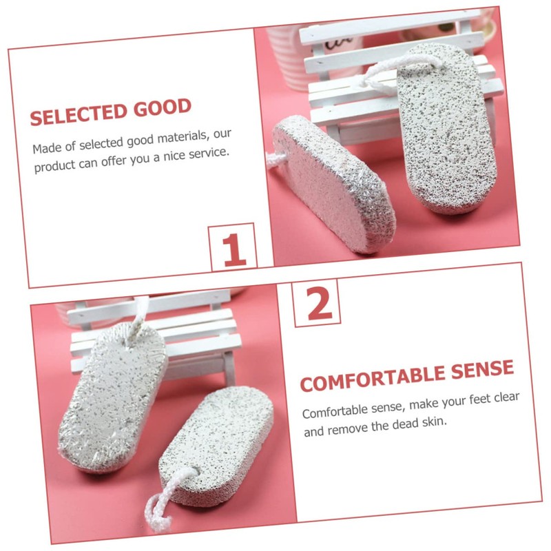 Mikinona Simple Foot Files Volcanic Stone Bath Stone Foot Exfoliating