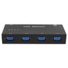 Switcher Video Converter VGA Adapter HD Display Computer Accessories Black