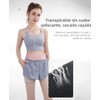 Cangurera Riñonera Deportiva para Correr Hombre Mujer, Azul