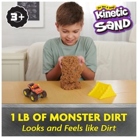 Monster Jam, Dragon Monster Dirt - Juego de 1 Libra con Monster Truck Fundido a Escala Oficial 1:64, Juguetes para niños a Partir de 3 años