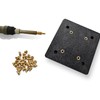 FullFun M3 Threaded Insert, M3 100pcs 3D Printing Brass Nuts,Knurled