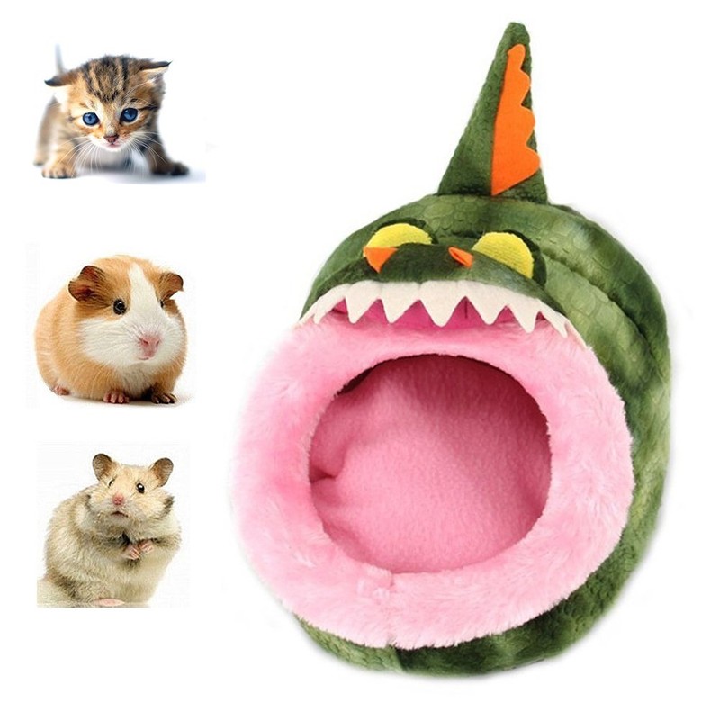 Winterworm Soft Plush Pet Cave Pet Bed with Removable Pad
