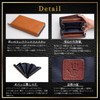 United Colors of Benetton Long Wallet, Italian Leather Wallet, navy