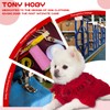TONY HOBY Knitted Sweater, Warm Pet Clothes for Small Medium