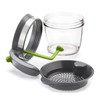 IVYHOME 4 Cups Plastic Fat Separator with Bottom Release, Gravy