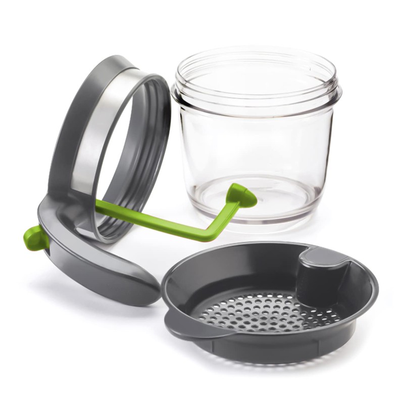 IVYHOME 4 Cups Plastic Fat Separator with Bottom Release, Gravy