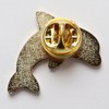 Dolphin Pin Badge Cute Iraka Pins Aquarium Fish Goods, Alloy