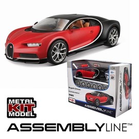 Maisto 1:24 Bugatti Chiron Assembly Kit DIY Diecast Model Car Toy / 마이스토 1:24 부가티시론 조립키트 DIY 다이캐스트 모형자동차장난감