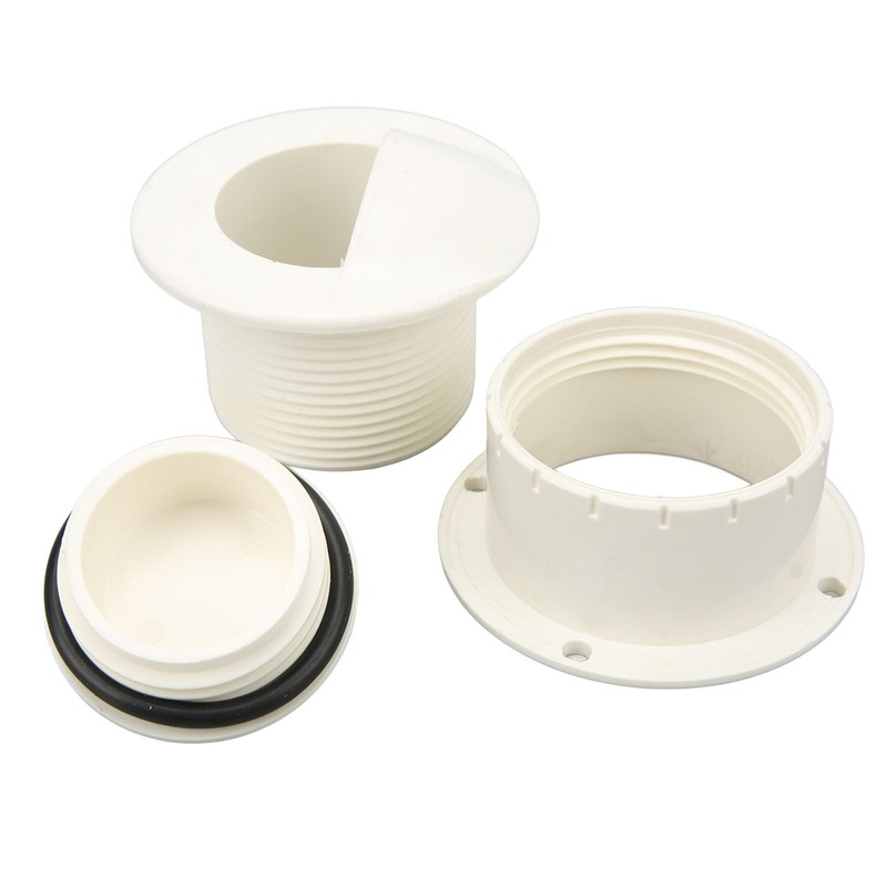 Boat Drain Valve Lightweight Compact Portable Leak Proof Stable Drainage