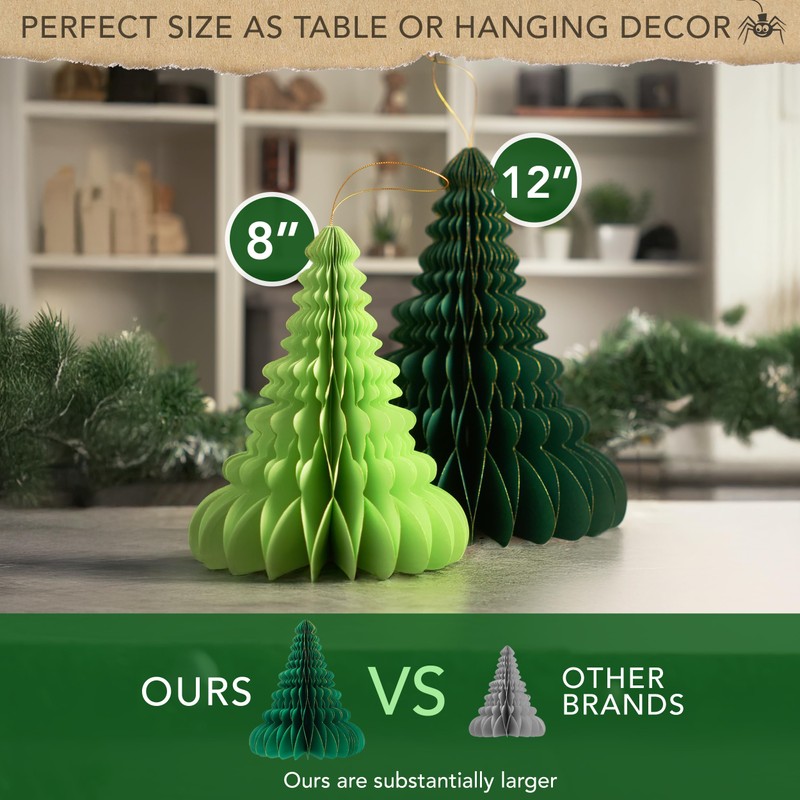 Premium Reusable Christmas Decorations - Christmas Table Decorations/Xmas Home Decor