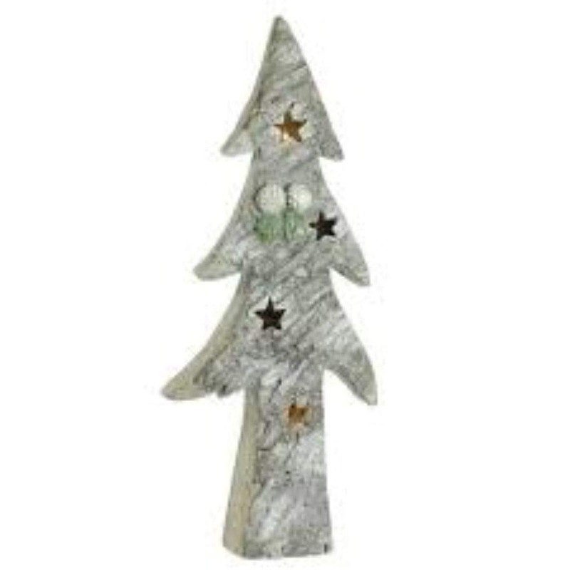 Northlight LED Lighted Glitter Artificial Christmas Tree Decoration - 30"