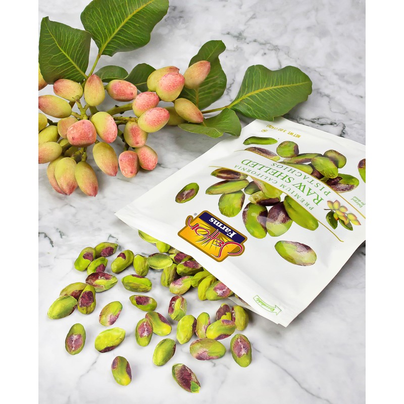 Setton Farms Naturally Raw Shelled Pistachios, No Shell, Non-GMO Project