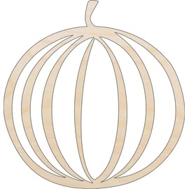 Pumpkin - Laser Cut Out Unfinished Wood Craft Shape FAL129 28" / 1/8" thick