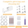 6PCS Ear Piercing Kit, Easy and Safe Self Ear Piercing