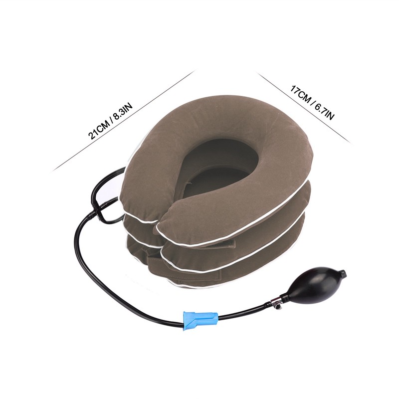 Inflatable Cervical Collar Adult Home Neck Stretching Devices Traction Support