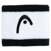HEAD Unisex Adult Wristband Striped 2.5, Black/White, 2.5 Inches