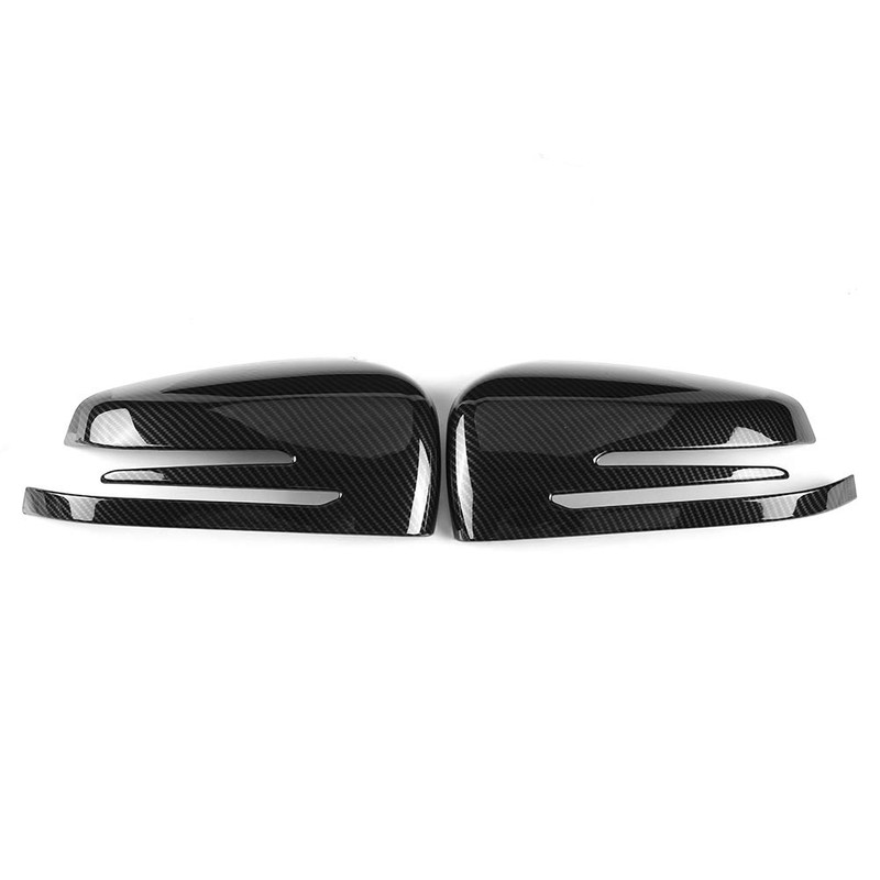 Funda para espejo retrovisor lateral de fibra de carbono para