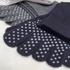 COUVER Charcoal No Skid No Slip Sole Yoga 5 fingers