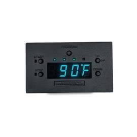 Coolerguys Programmable Fan Thermostat Controller with Staggered Interval Settings
