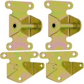 Moker SBC/BBC Frame And Motor Mount Kit - Chevy V8 Solid Steel Frame Mounts Motor For