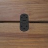 Piutouyar 4PCS Butler Tray Hinge Black, Heavy Duty Folding Flip
