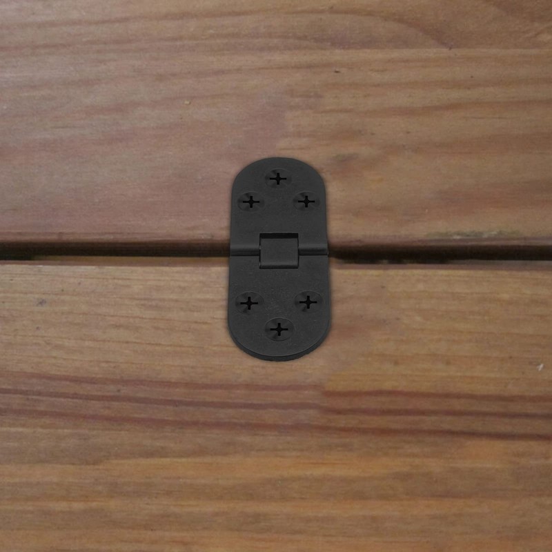 Piutouyar 4PCS Butler Tray Hinge Black, Heavy Duty Folding Flip