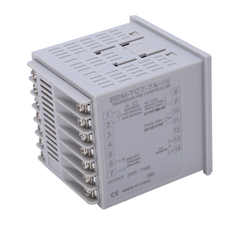 Thermostat Time Digital Display K Type Input Multifunctional Thermostat for