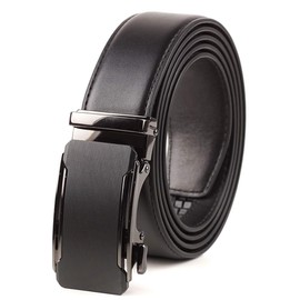 Giantsize Extra Long Ratchet Belts For Men Big And Tall 28 to 60 Inch Black, Trim to Fit