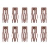 Sightor 10 Pcs Double Grip Hair Clips, Sightor Metal Snap