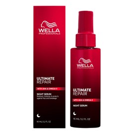 Wella Ultimate Repair Night Serum - Leave In Serum by Wella Professionals - Deep Care for All Hair Types - Anti Frizz, Anti Split Ends 95 ml
