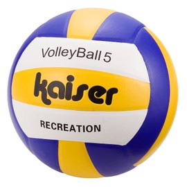 Kaiser PVC Volley Ball No. 5 KW-226 Box Included, For High School Students and General Use, For Practice, Leisure, Family Sports