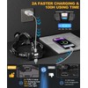 Spriak High Lumens LED Headlamp& 100H Using Time, USB Rechargeable