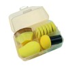 Set de 9 Esponjas de Maquillaje con Caja, Incluye 1