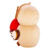 Kuhnert Wooden Mini Owl with Easter Egg