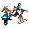 10PCS Colorful Metal Hinge Clips Multifunctional File Money Clamps for
