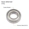 sourcing map MR2010ZZ Deep Groove Ball Bearings 10mm x 20mm