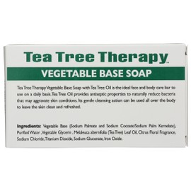Tea Tree Therapy Vegetable Base Soap - 3.9 Oz