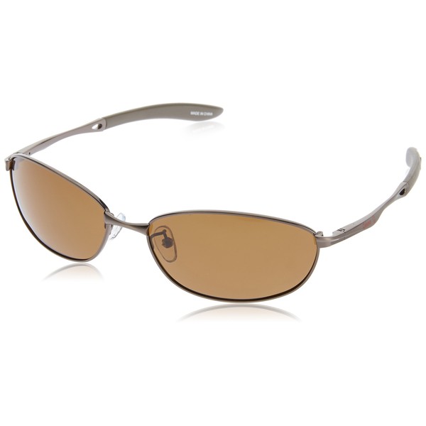 Coleman CO3008-2 Polarized Sunglasses, Ruched Brown, Spring Hinge