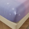 Dinjoy Girls Sheet Set Queen Size, Rainbow Ombre Pink Purple