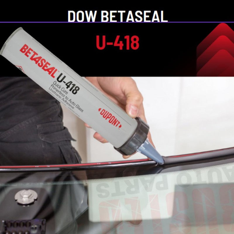 Betaseal U-418 Dow Auto Glass Primerless Urethane//Adhesive with Single Application