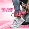 Peach Bands Cable Ankle Straps for Cable Machines (2)