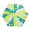 RADLEY Stripey Mini Telescope Umbrella in Ocean Blue Green and