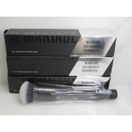 IL MAKIAG #100 FOUNDATION BLENDING BRUSH SET OF 3 BLACK BOX