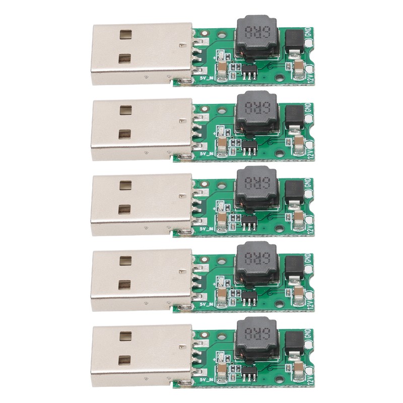 5pcs DIY USB 5V to 12V StepUp Power Supply Board