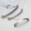 HY HUIJUN 6 Pcs Brushed Stainless Steel Effect Handles Furniture