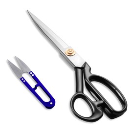 OWLMATE Dressmaking Scissors Fabric Scissors Professional Fabric Scissors Sharp Sewing Scissors for Cutting Fabrics, Leather, Material, Clothing, Changing, Dressmaking