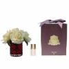 Cote Noire-Herringbone Flower Red Champagne Roses