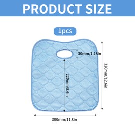 Verazquy 2 Pcs Baby Car Seat Protectors, Absorbent Pushchair Liner Potty Training Car Seat Protector Waterproof for Toddler Baby Kids