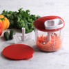 Wonderchef Food and Vegetable String Chopper; Red